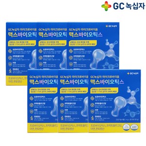 GC녹십자 마이크로바이옴 맥스바이오틱스, 120g, 6개