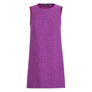 돌체앤가바나 DNA 트위드 미니 드레스, 바이올렛/보라계열, Italy 46(KR 77)