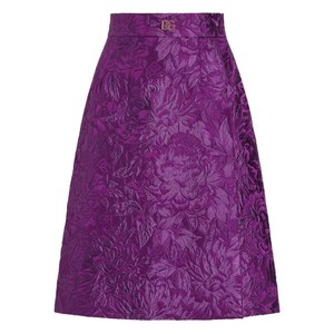 돌체앤가바나 피오니 브로케이드 스커트