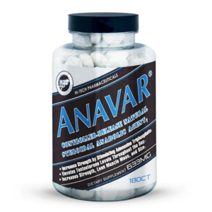 아나바 Anavar 근육 강화제 보디 빌딩 향상 하이테크 파마서티컬스 Hi-Tech Pharmaceuticals 180타블렛, 180정, 1개