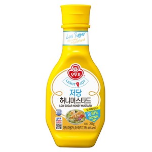 오뚜기 LIGHT 앤 JOY 저당 허니머스타드, 265g, 1개