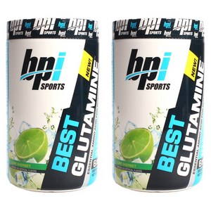 비피아이스포츠 베스트 글루타민 라임 샤베트, 400g, 2개