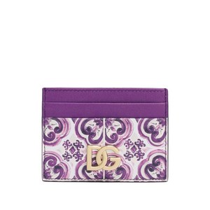 돌체앤가바나 마졸리카 프린트 카드홀더