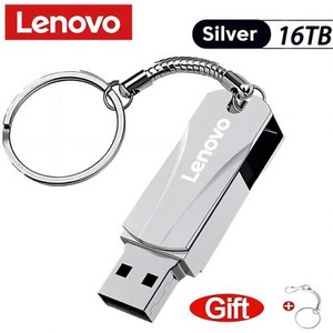 레노버 금속 USB 3.0 펜 드라이브 키 고속 펜드라이브 미니 플래시 드라이브 메모리 스틱 16TB OTG 8TB 2TB, 10) Slive 16TB