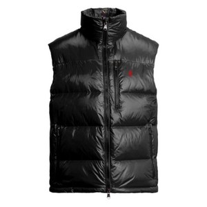 폴로랄프로렌 지퍼 민소매 베스트, 블랙계열, Standard XL(KR 110)