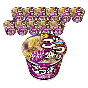 마루짱 고츠모리 돈코츠 쇼유 라멘 컵라면 12개 묶음