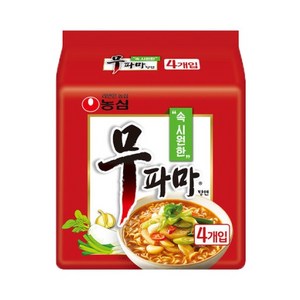 무파마탕면 122g, 32개, (4개입 X 8팩 X 1박스)