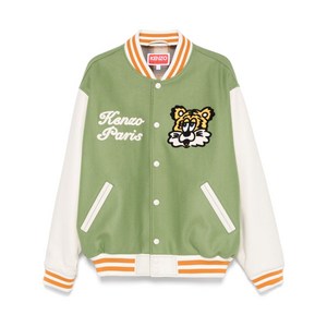 겐조 X 베르디 컬렉션 바시티 재킷, 그린계열, Standard XL(KR 110)