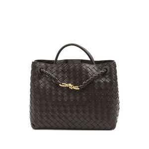 보테가 베네타 미디엄 안디아모 브라운 토트 백