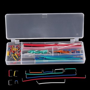 아두이노 140개 브레드보드 점퍼선 와이어 키트 - U 타입 Solderless 점퍼 jumper cable 케이블 전선(140pcs 14종) 0.1%의 비밀