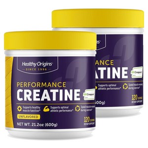 헬시오리진스 퍼포먼스 크레아틴, 600g, 2개