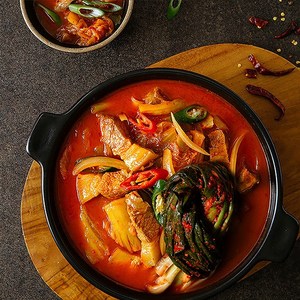 현주식당 통돼지 쪽파 김치찌개 밀키트, 1개, 910g