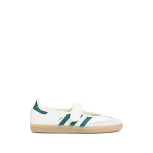 아디다스 삼바 제인 스니커즈, US 5.5(KR 225), 화이트계열+그린계열