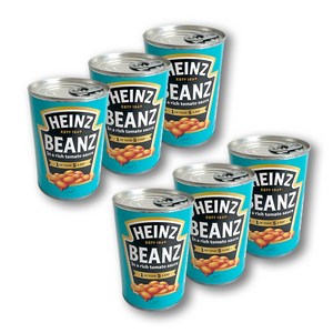 하인즈 베이크드 빈즈 토마토소스, 415g, 6개