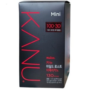 카누 콜롬비아 블렌드 마일드 로스트 아메리카노 원두커피믹스, 900mg, 130개입, 1개