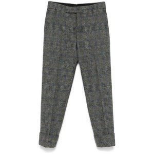톰 브라운 프린스 오브 웨일즈 패턴 트위드 팬츠