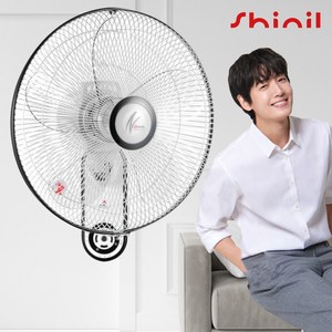 신일 벽걸이 선풍기 리모컨 강력모터 5엽날개 강력하고시원한바람 리모컨벽걸이선풍기 SIF-16WRHM