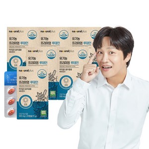 내츄럴플러스 유기농 프리미엄 루테인 30캡슐, 30정, 6박스