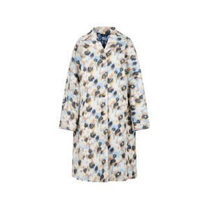 마르니 프린트 버튼 파카 코트, 베이지계열+블랙계열, Italy 42(KR 55-66)