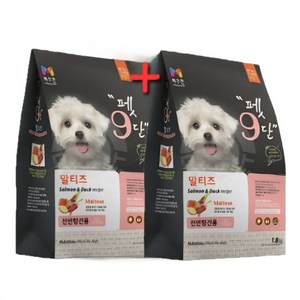 목우촌펫 강아지 9단 기능성 사료, 말티즈, 1.8kg, 2개