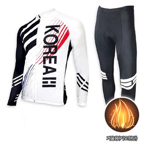 픽시 NEW 월드팀 사이클복 겨울용 기모원단 상하세트 라이딩복 자전거의류