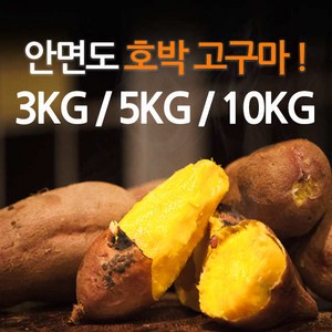 [농부직판]안면도 호박고구마입니다. 3KG 5KG 10KG, 상품10kg(100~300g), 1개