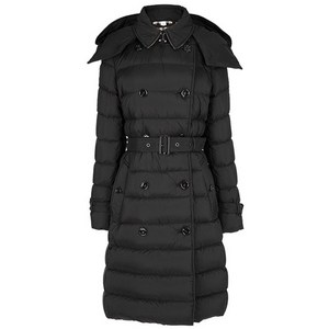 [버버리] BURBERRY 나일론 후드 퍼퍼 코트 다운 패딩 8044680