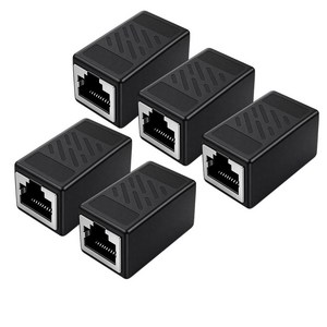 RJ45 랜선 커플러 CAT6 FTP 랜선 연장 커넥터 1Gbps LAN 케이블 암암 젠더