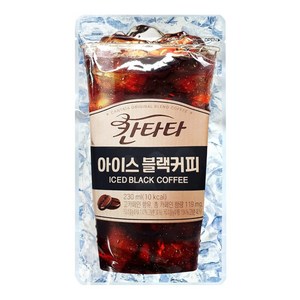 칸타타 아이스 블랙커피 230mlx40팩, 230ml, 40개