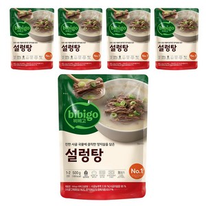 비비고 설렁탕, 500g, 5개