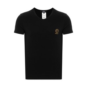 베르사체 메두사 헤드 티셔츠, 블랙계열+골드계열, Numeric 4