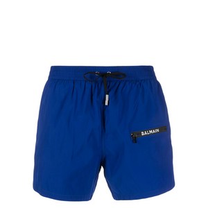 발망 로고 프린트 스윔 쇼츠