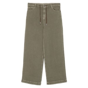 골든 구스 드로스트링 와이드 진, 그린계열, Denim size 26