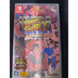 스트리트파이터2 마지막 도전자 (Street Fighter 2 The Final Challengers) 닌텐도 스위치 정품 게임 타이틀 실물 팩 (국내 배송)