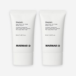 마르마르디 아쿠아 드링크 선크림 SPF50+ PA++++, 50ml, 2개