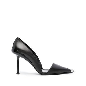 알렉산더맥퀸 펑크 가죽 펌프스 105mm, Italy 40(KR 270), 블랙계열
