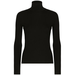 돌체앤가바나 캐시미어 터틀 넥 스웨터, 블랙계열, Italy 44(KR 66)