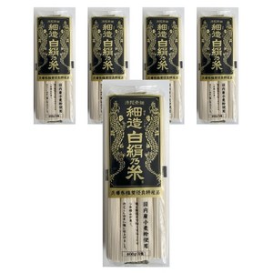 타나비키세이맨 가는 시라기누노이토 소면, 400g, 5개