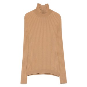 몽클레르 로고 패치 골지 탑, 브라운계열, Standard L(KR 77)