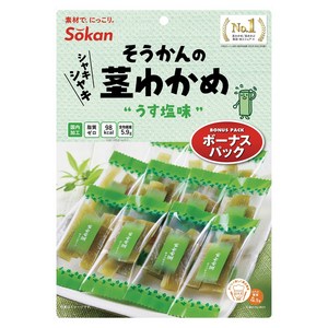 소칸 미역 줄기 약한 소금 맛 보너스팩, 105g, 1개