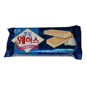 해태제과 크림 웨하스, 50g, 1개