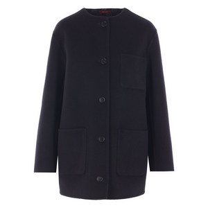 구찌 싱글 브레스티드 울 코트