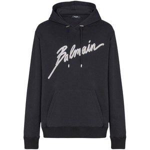 발망 크리스털 장식 후디