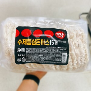 식자재왕 수제 등심 돈까스 180g x 15입, 15개