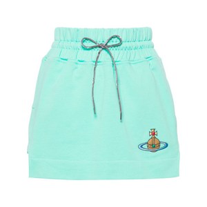 비비안웨스트우드 구체 자수 미니 스커트, 그린계열, Standard S(KR 55)