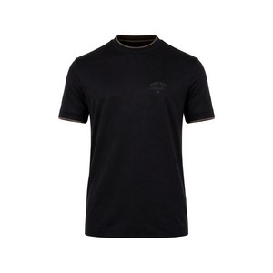 엠포리오아르마니 로고 디테일 티셔츠, 블랙계열, Standard L(KR 100)