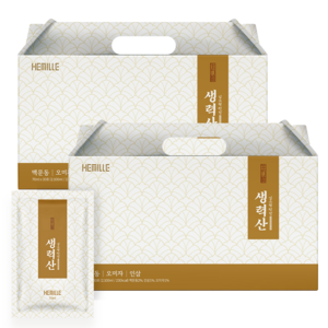 김소형 원장 생력산 국산 볶은 맥문동 진액 오미자 인삼 여름건강 달임액, 70ml, 60개