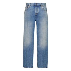 구찌 straight-leg denim trousers