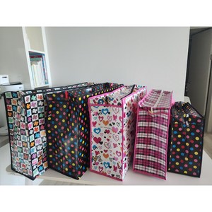 지퍼 타포린가방 백 특대형 미니 무배 방수 휴대용 캠핑용 원룸 이사, 대(80x53x26), 1개