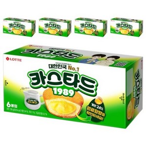 롯데카스타드 오리지널, 138g, 5개